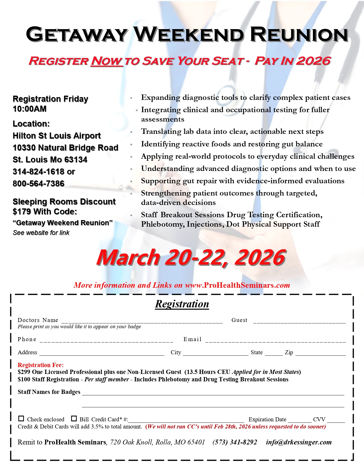 Getaway Weekend Reunion 2026